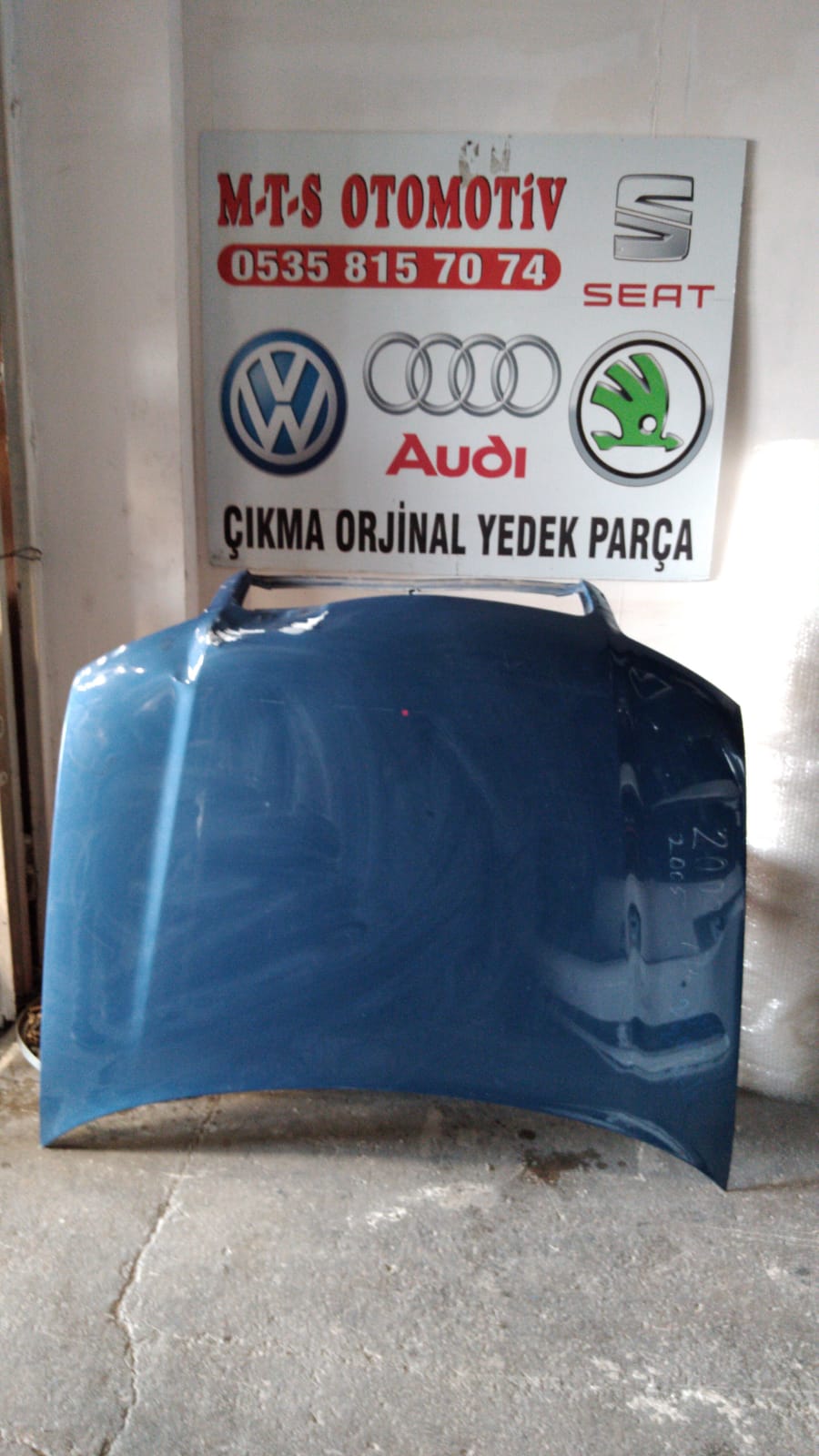 Audi a4 motor kaputu 1998-2003